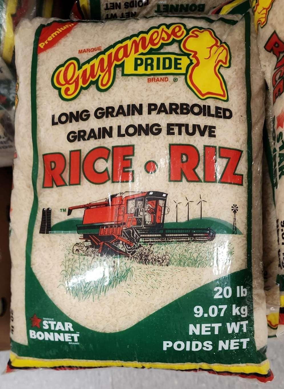 Guyanese Pride Long Grain Parboiled Rice