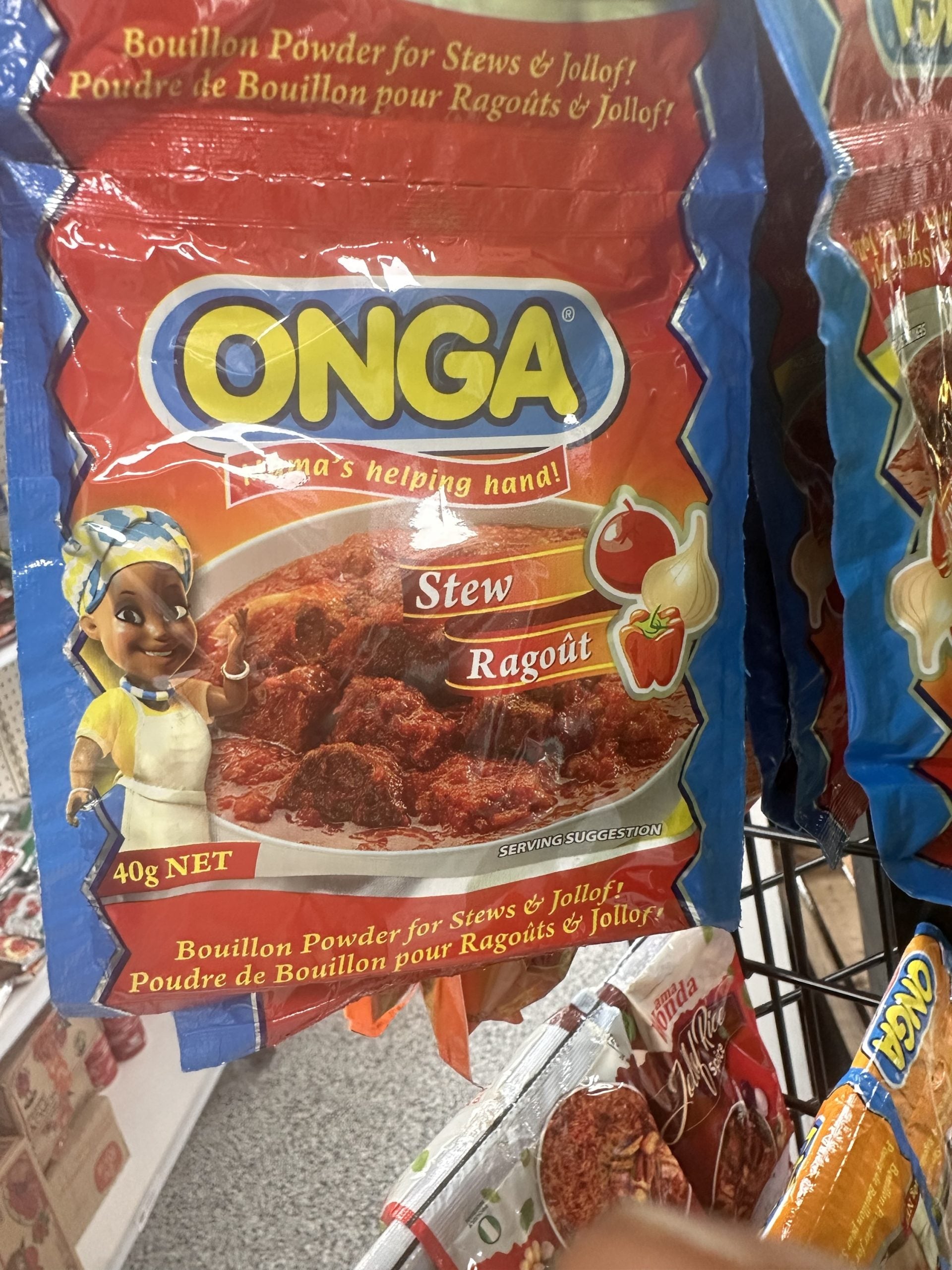 Onga seasoning