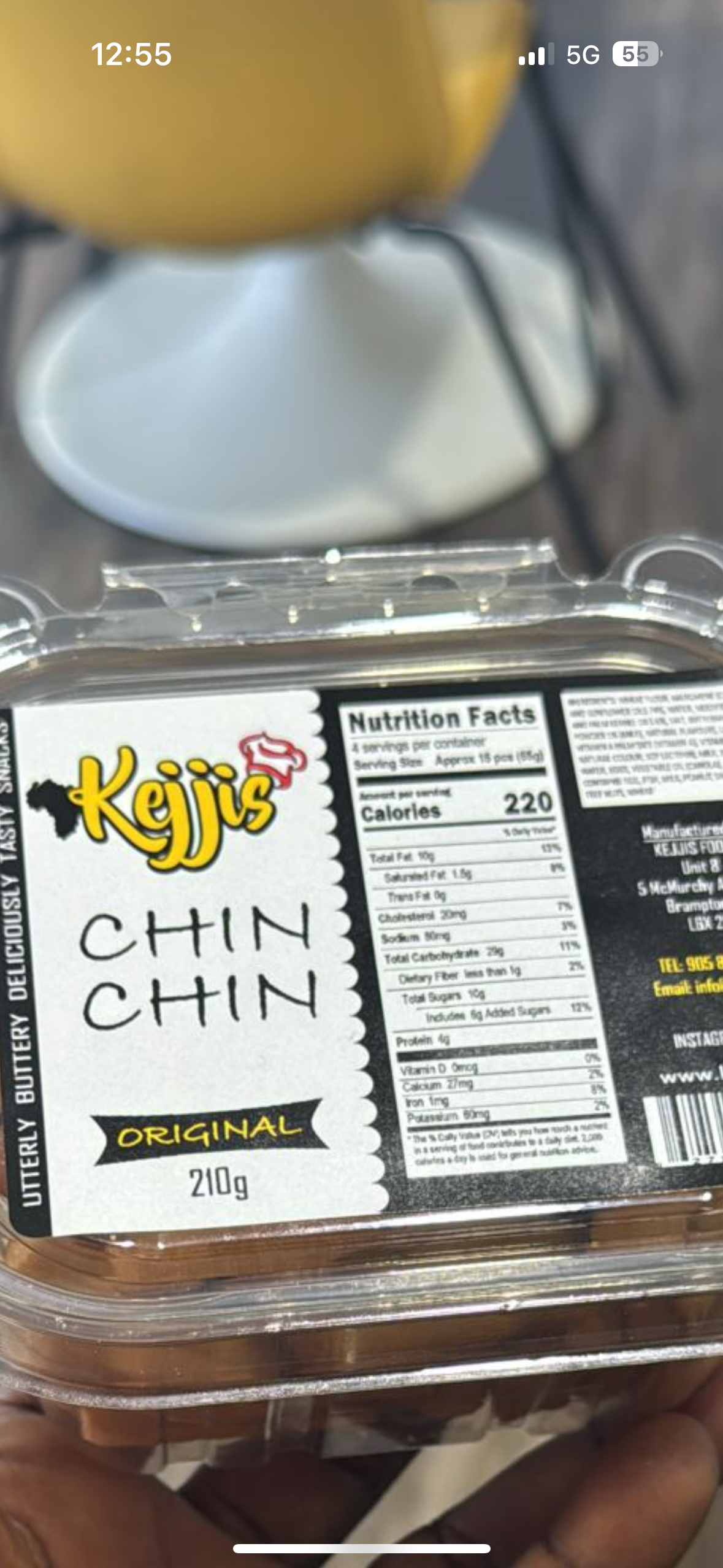 Kejjis Chin Chin-210g