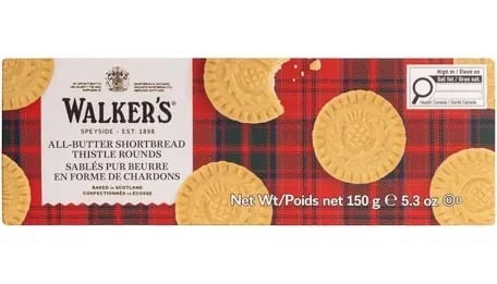 Walkers Shortbread Thistle Round